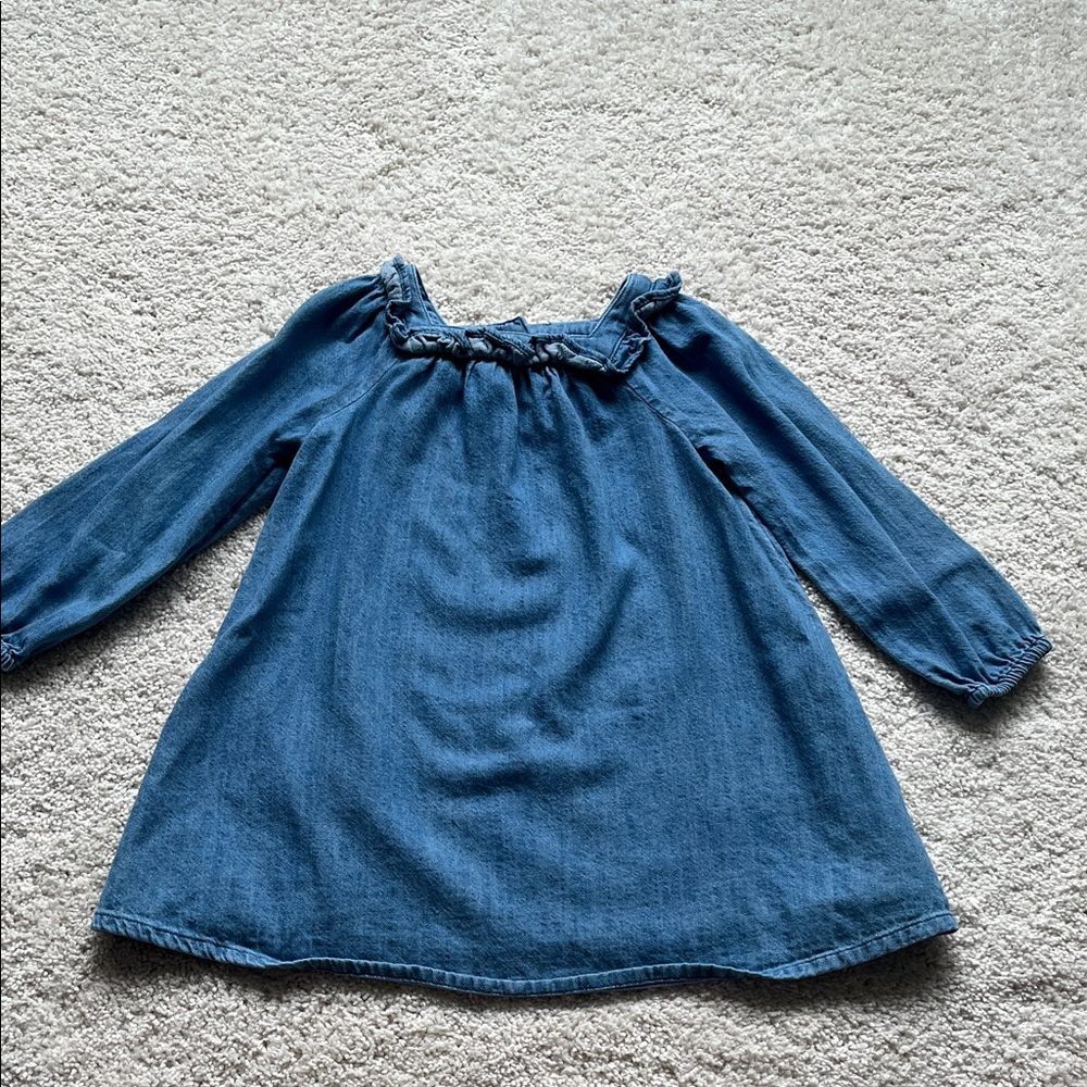 Old Navy Denim Blue Kids Dress